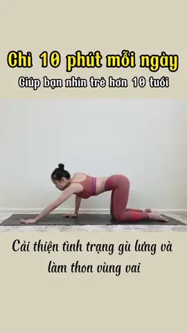 Trẻ hơn 10 tuổi nhờ 3 bài tập này mỗi ngày #Fitness #giamcan #yoga #giamcantainha 