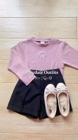 Playdate Outfits💕 #outfit #outfitinspo #ootdanakperempuan #ootdanakcewek #inspirasioutfit 
