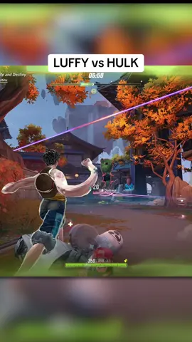 LUFFY vs HULK marvel rivals #marvelrivals 