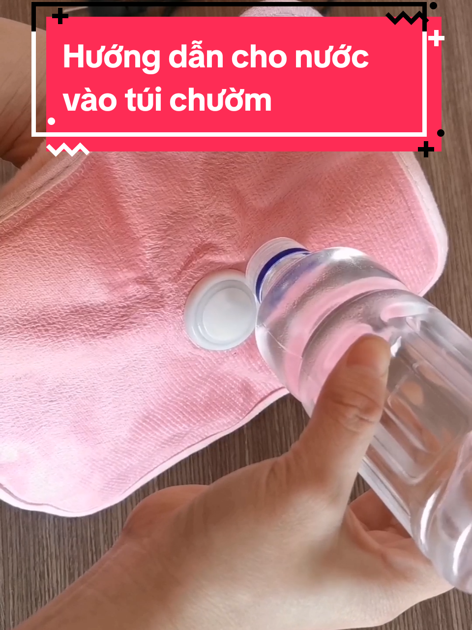 Hướng dẫn cho nước vào túi chườm #tuichuom #tuisuoiam #tuichuomnong #tuichuomsacdien #tuisuoi #tuisuoiam 