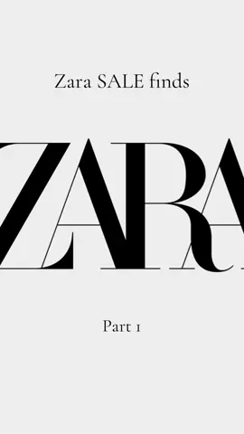 Zara Sale Finds / Part 1  #zara #zaraoutfit #zarahaul #designer #fashio #jeansjacket #fyp 