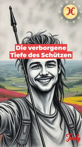Entdeckst du die verborgenen Seiten des Schützen? 🔍 Was denkt ihr über seine Ängste? #schütze  #Astrologie #entdecken #♐️ 