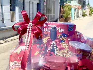 Giỏ quà Tết by MiA ❤️❤️#gioquatet #tet2025 