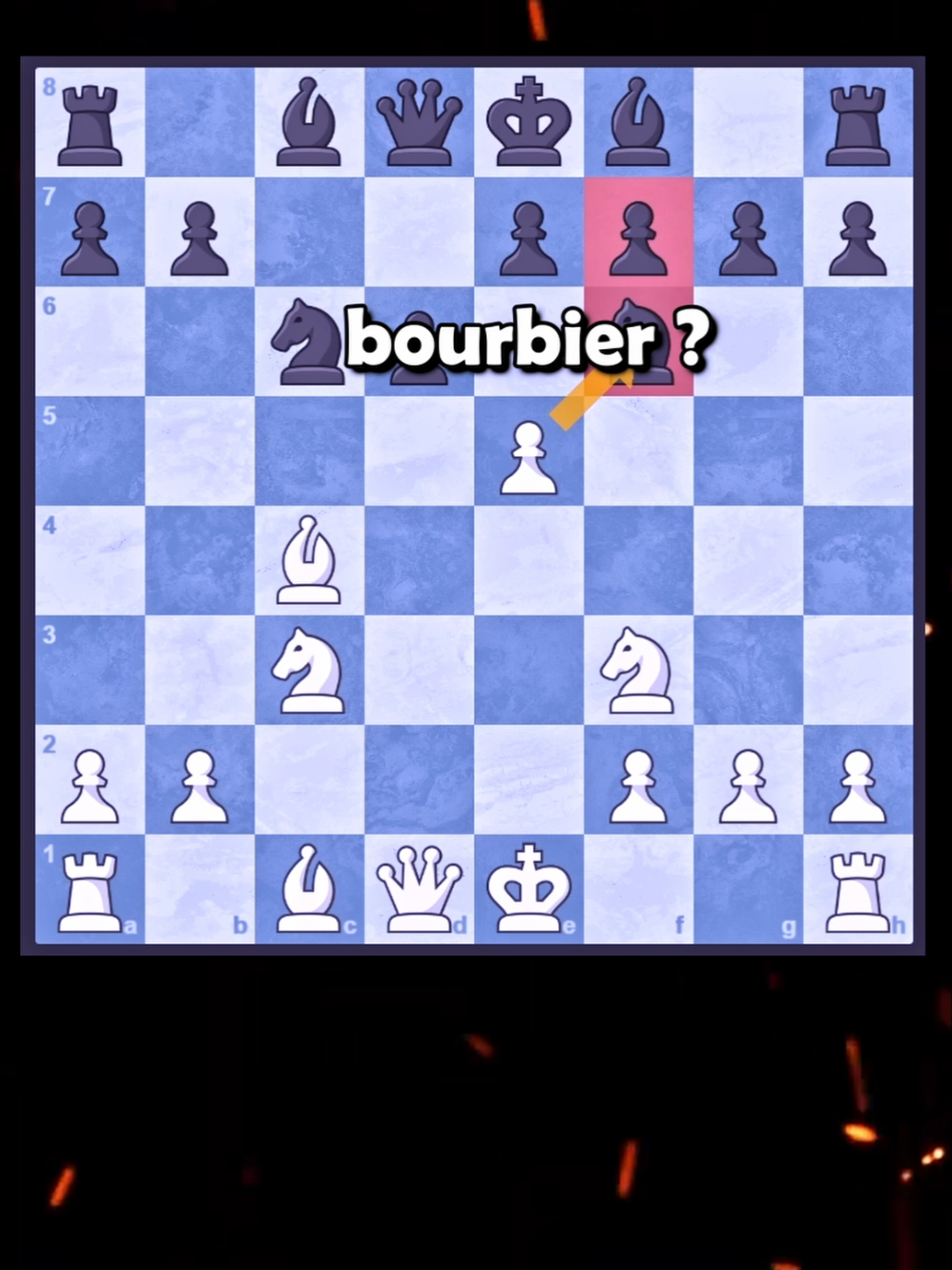 Chanson du piège du gambit Morra #échecs #chess #song 
