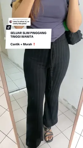 Membalas kepada @Aaann #seluarslimfit #seluarslimwanita #seluarbody #seluarslimmurah #seluaroutfitcantik 