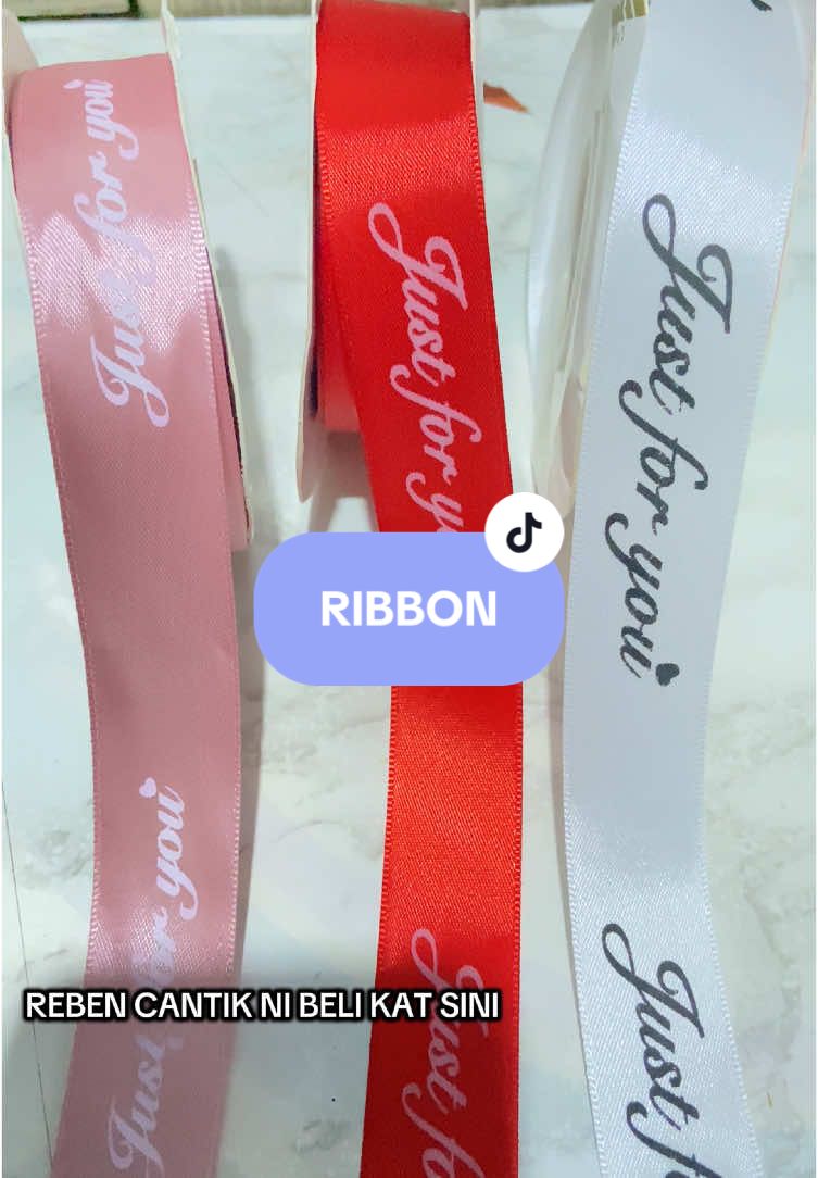 JUST FOR YOU RIBBON #ribbon #foryou 