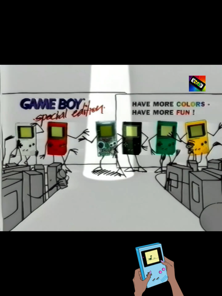 Quem é que teve um destes? 😁🕹️📺📼🌈✨ #Nostalgia #infância #90s #2000s #millenial #millennials #brinquedos90s2000s #gameboy  #gameboyspecialedition  #concentra #brinquedos #canalpanda #sic #tvi #rtp #vhs #anuncios90s2000s #reclames90s #anuncios90sportugal #recordações #diversão #jogos90s2000s #memórias #infânciafeliz #portugal #anunciosportugal #parati #fy#fyp  All rights and credits reserved to the respective owners ©️ 