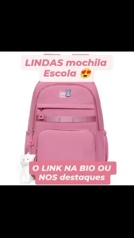 Confira Mochila Feminina unissex para escola Trabalha Nylon impermeável com 53% de desconto!  Quer o link? Digite 