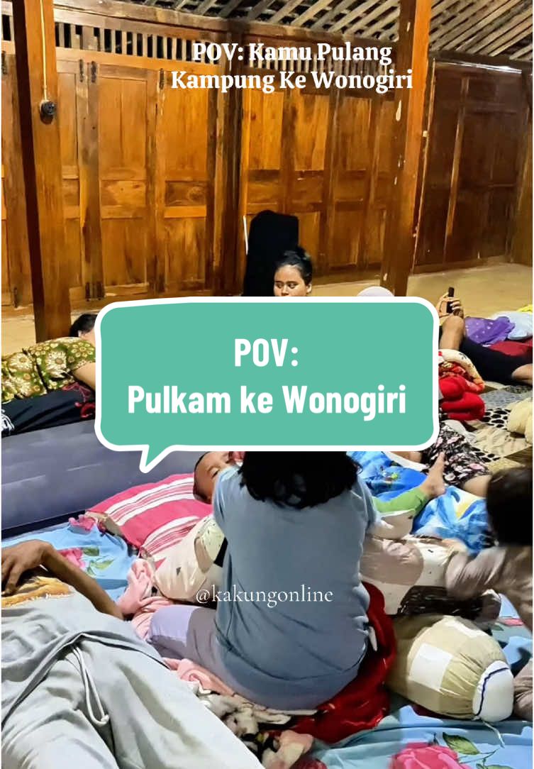 Tidur berjejer ky ikan pepes adalah suatu hal yg ditunggu tunggu tiap tahunnya🫶 #wonogiri24jam #wonogiri #wonogirihits #pulkam #pulangkampung #mudik 