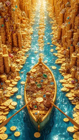 Chèo thuyền vàng trên dòng sông vàng #amthanhmayman #amthanhthuhuttienbac #trúngvésốđộcđắc #thantaiden #maiman #tiền #giauco #tailocthinhvuong #rich #wealth #abundance #2025 