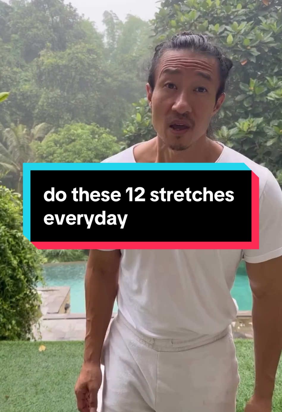 We use our body every day so tightness is accumulating all the time. You have to stretch every day or you will become a little tighter each day. Here are 12 simple stretches to do every day to maintain mobility and get rid of tension in your legs, hips, and back #movement #practice #wellnesstips #health #pfy #exercises #stretches #everyday 