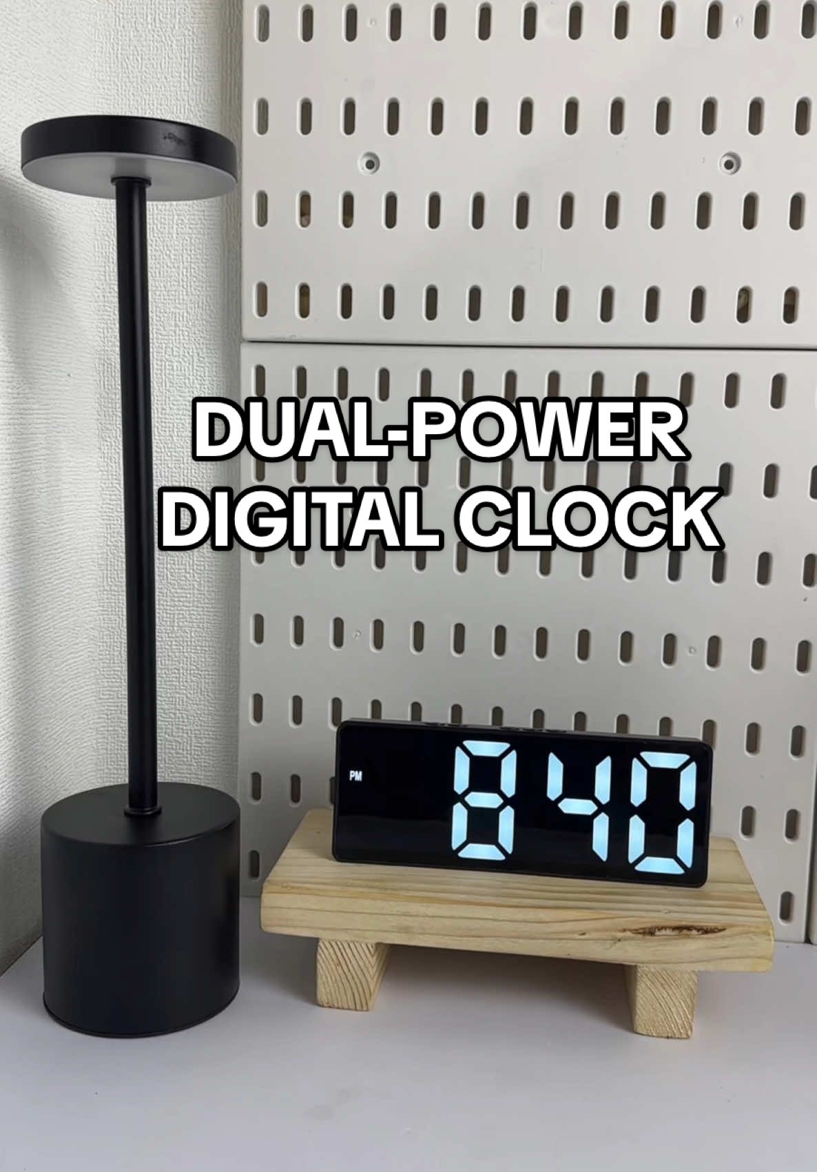 Replying to @frexcelyn4 Digital Clock na adjustable pa yung brightness. ☺️ #digital #clock #digitalclock #alarmclock 