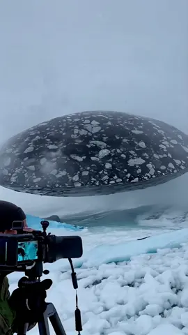 Leaked Footage: Black Rock UFO Discovered in Antarctica by Explorers 🚨 #ufo #ufosighting #uap #uaptiktok #drone #orb #spaceship #newjersey #ufology #ocean #news #antartica #antarticasecrets 