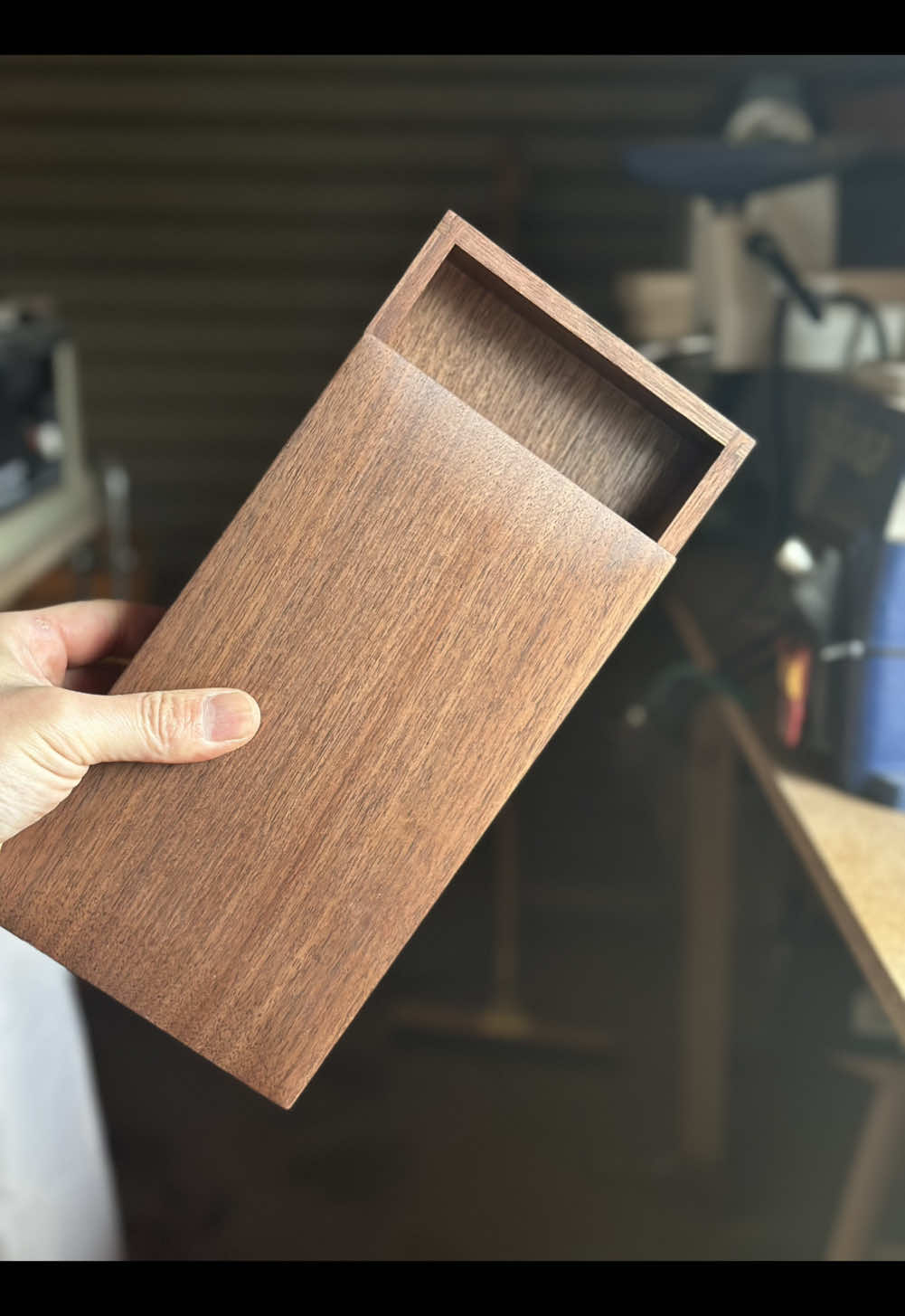 I made a small wooden box. #woodworking #DIY #joint #woodworkingtips #