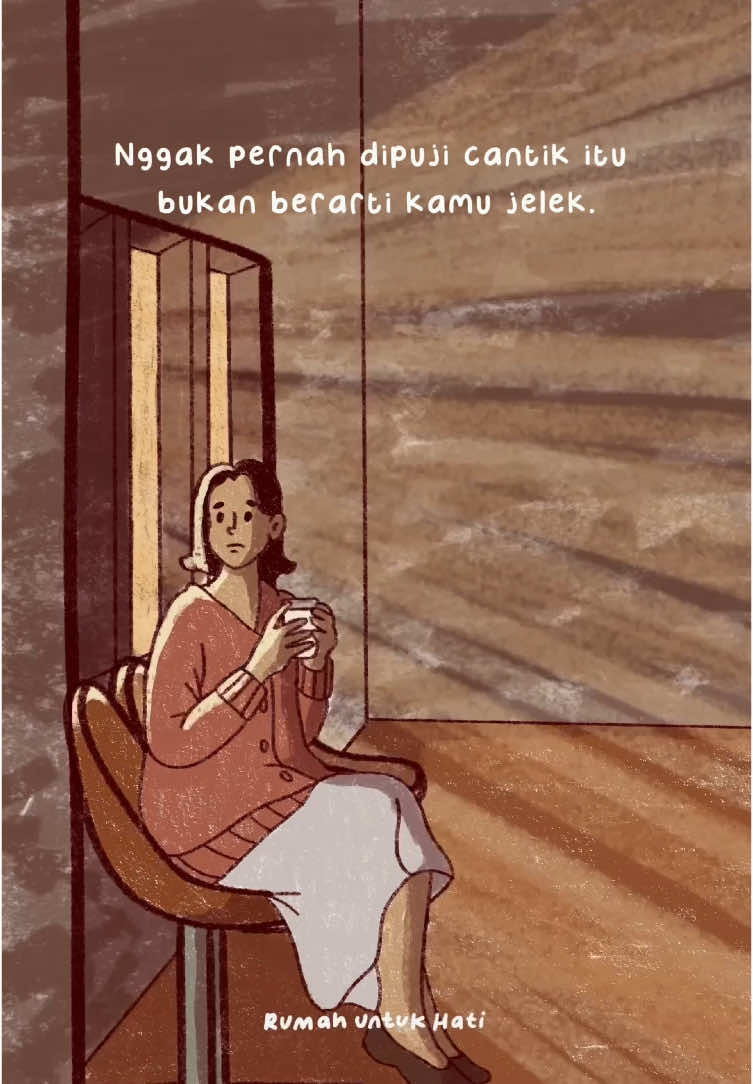 kita yang paling istimewa, kita juga yang paling gampang insecure :(  #remindertomyself #selfimprovement #perempuanitucantik #selfrelationship #rumahuntukhati 