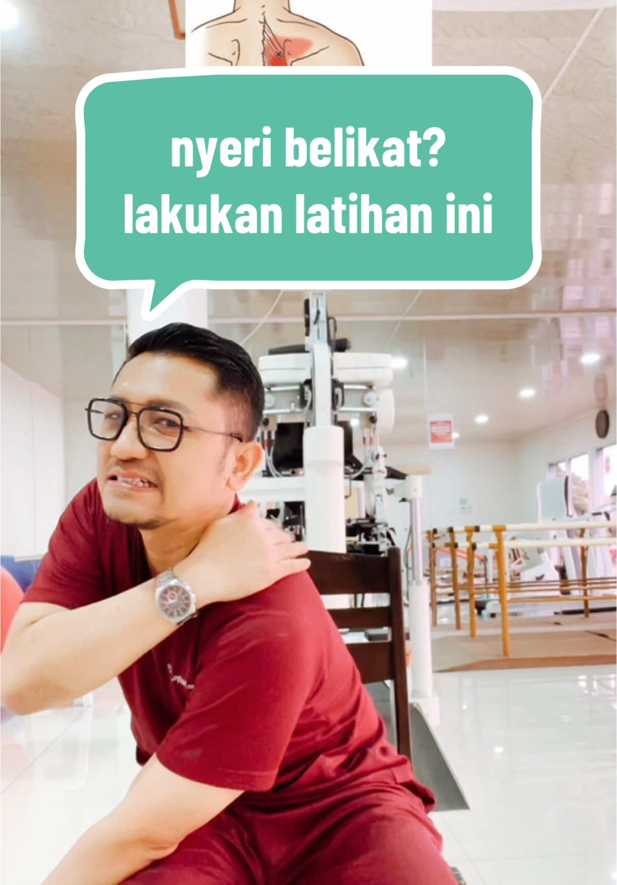 nyeri belikat? lakukan latihan ini #drpras #fyp #nyeribelikat #rhomboids #edukasikesehatan 