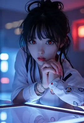 Red eyes #ai #donghua #vam3D #livewallpaper #anime #3danimation 