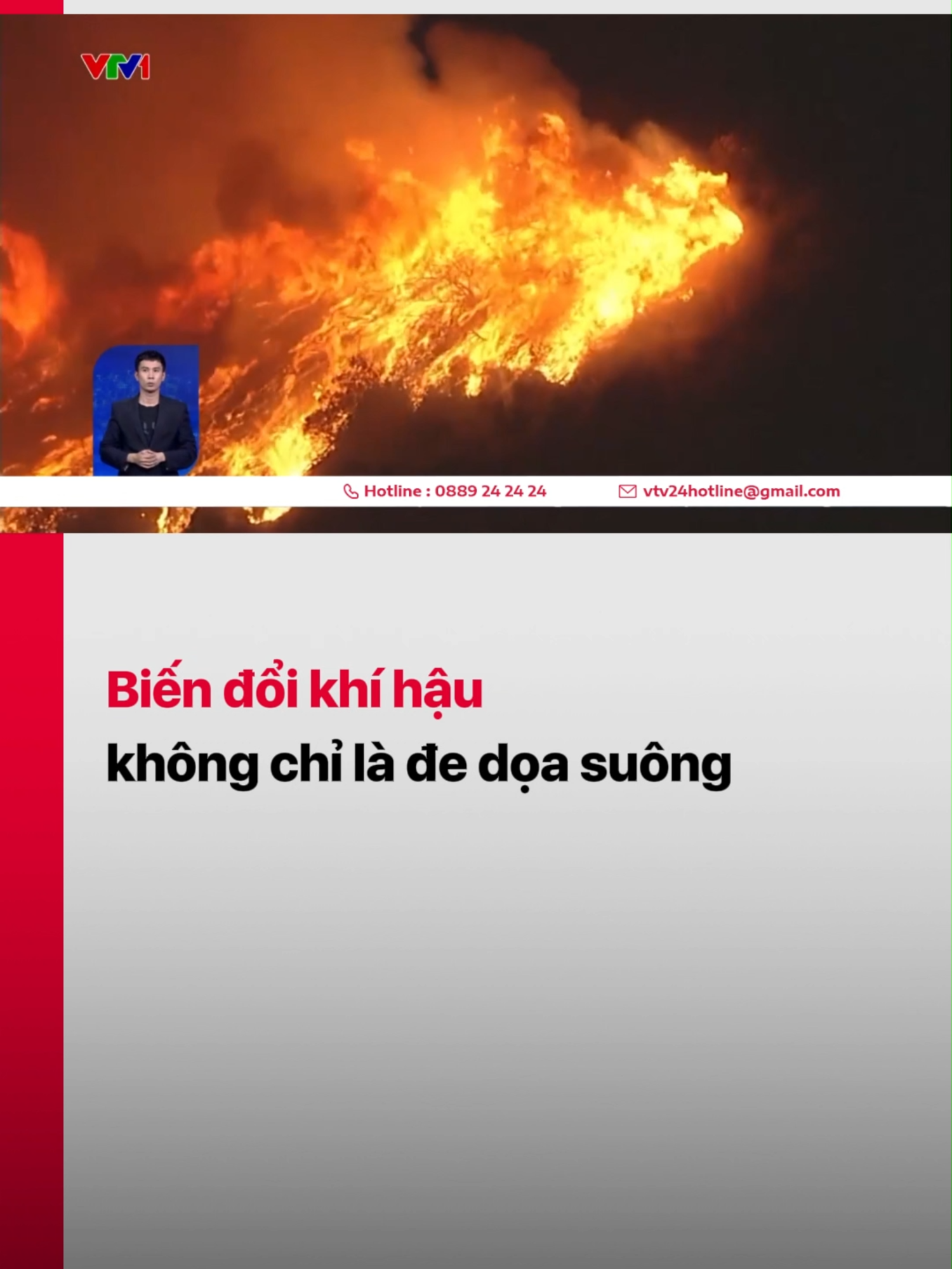 Có lẽ, đây là thông điệp mà “Mẹ thiên nhiên” gửi đến cho chúng ta… 😥 #vtv24 #tiktoknews #vtvdigital #biendoikhihau