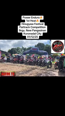 Power Enduro🔥 1st Heat🔥 Hinugyaw Festival Flattrack Competition Brgy. New Pangasinan Koronadal City 01/12/25 #motorcross #motorcycle #racing #motorcrossph #motorcrosshighlights #motorcrossphilippines #Hinugyaw #HinugyawFlattrack #Flattrack 