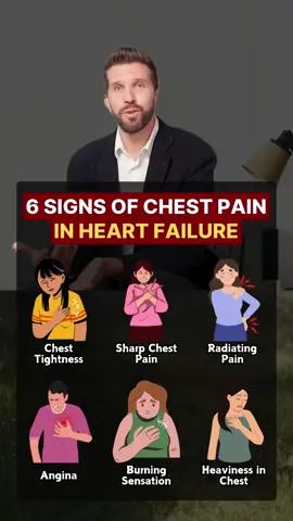 6 signs of chest pain in heart failure #healthy #healthcare #heart #heartfailure #health #healthtips #chestpain 