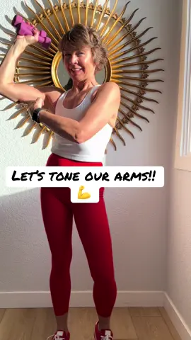 Here are 4 simple but effective moves to tone your arms! If you start now by summer, you’ll have some nice, muscular arms to show off!! 💪🔥 10 reps 3X’s! I am using 3 pounds. You can  go heavier or no weight at all! You do you! 😊#fyp #tiktoker #workoutmotivation #workoutmotivation #newyou #exercise #healthjourney #nevertoolate #bodytransformation #fitnesstips #gymmotivation #workout #coaching #newyearnewyou #arms #armsworkout 