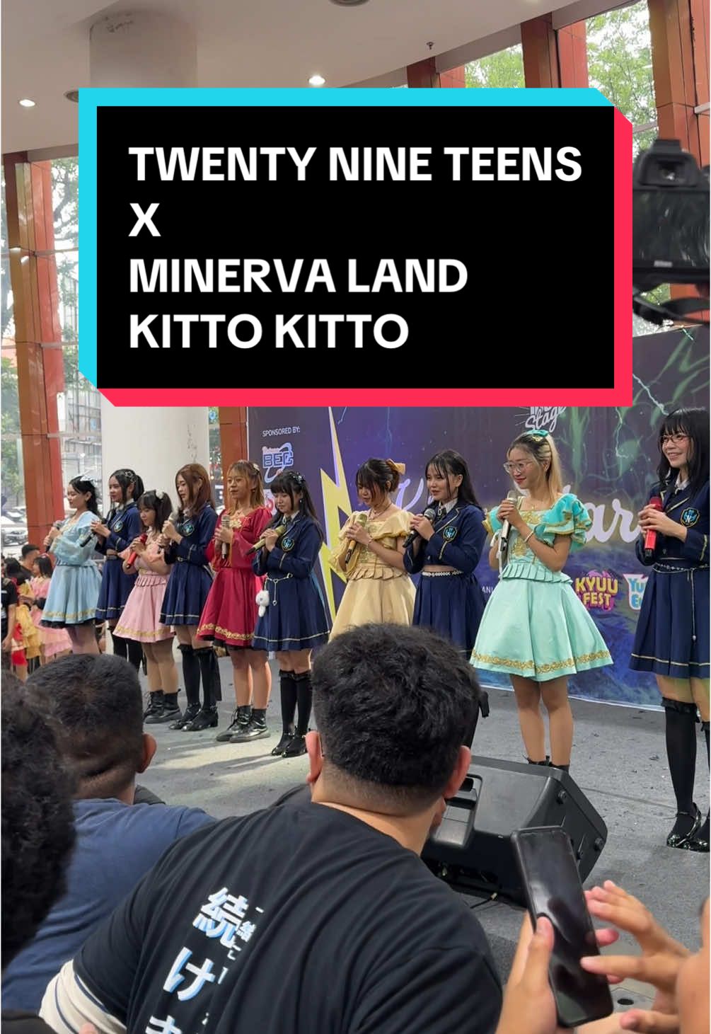 @Twenty Nine Teens @Minerva Land🦋 KITTO KITTO #wota #idol #dance #chant #chantmix #kepak #sayap 