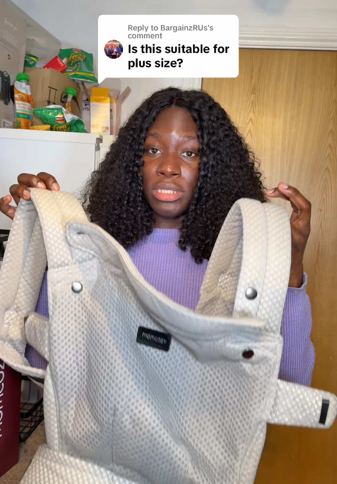 Replying to @BargainzRUs  This @MomcozyUK @Momcozy Official Bany Carrier has very long, adjustable straps so it’s suitable for plus size parents 👌💯 Suitable from 7lbs (3.2Kg) - 44lbs (20kg) until around 2 years old  #mumtok  #motherhood #babycarrier #babysling #babywear #babywearingmumma #babymusthave #momcozy #momcozybabycarrier #babyproducts #babymusthaves #newbornessentials #newbornmusthaves #babystuff #newparents #momsontiktok #firsttimeparents #girlmum #youngparents #boymum  #toddlermom #momtoks   #momhacks #momtips  #momtiktok #firsttimemom #parentingtips #parentinghacks  #momcozyshop 
