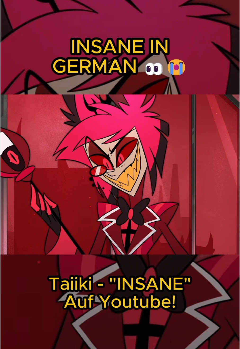 Ich weiß nicht, wie ich herkam👀❤️ #Taiiki #hazbinhotelcover #alastor #insane #singing #hazbinhotel #fyp #songcover #charliemorningstar #angeldust #niffty #vaggie 