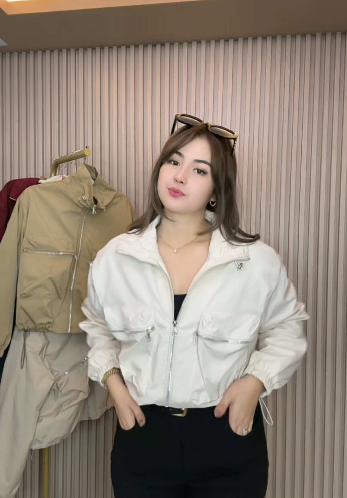 FINALLY NAG REDTOCKED DIN!🥹 #kimjimenez #gloriousj #windbreaker 