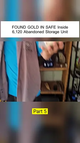 FOUND GOLD IN SAFE Inside 6,120 Abandoned Storage Unit - Part 5  #treasure #treasurefinds #treasurehunt #treasurehunting #hunter #storage #storageunit #safe #auction #cash ##money