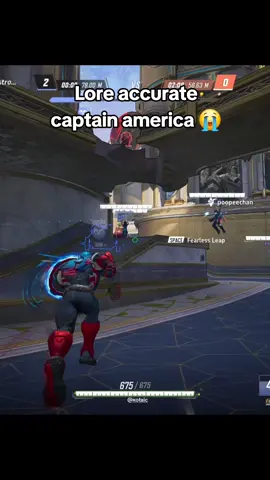 Maybe he isn't THAT useless #marvelrivals #captainamerica #gamingmemes 