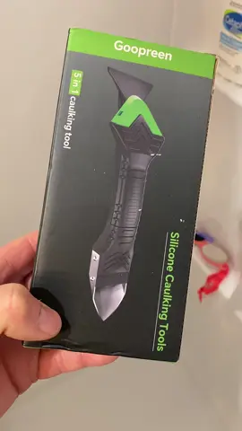 No more using your finger and having days and days of caulk in your fingernails and on your finger and sticky finger and all that stuff just get a few shop towels, a.k.a. paper towel towels and a little stronger in this tool and start cleaning up your mess for 2025 grab it floor is gone let’s go  #getbacktogolf 