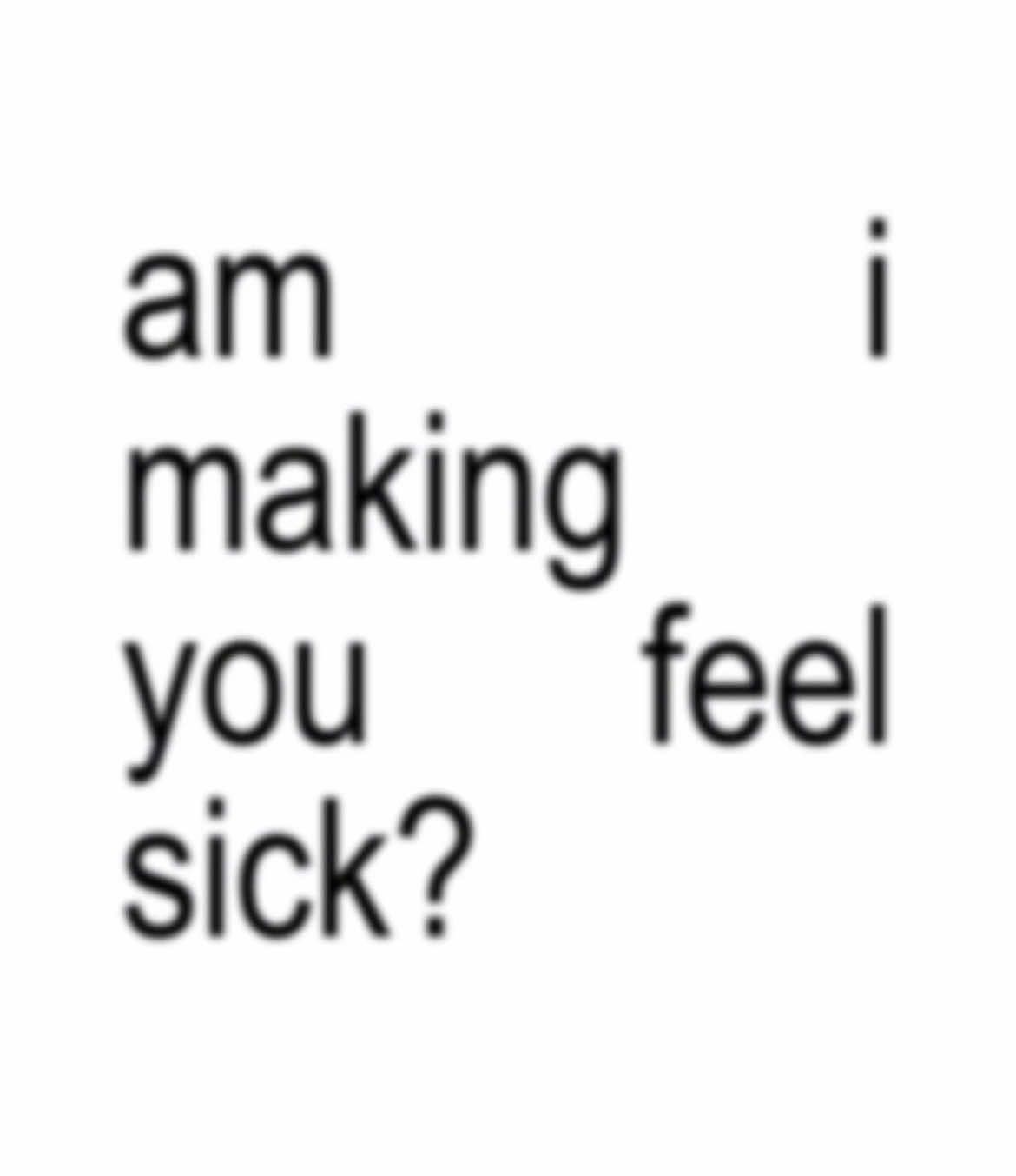 am i making you feel sick? #ethelcain #amimakingyoufeelsick #ethelcainstrangers #strangersethelcain #ethelcaintok #fyp #foryou #ethelcainfyp #ethelcainlyrics #lyricsvideo #lyrics #strangers 