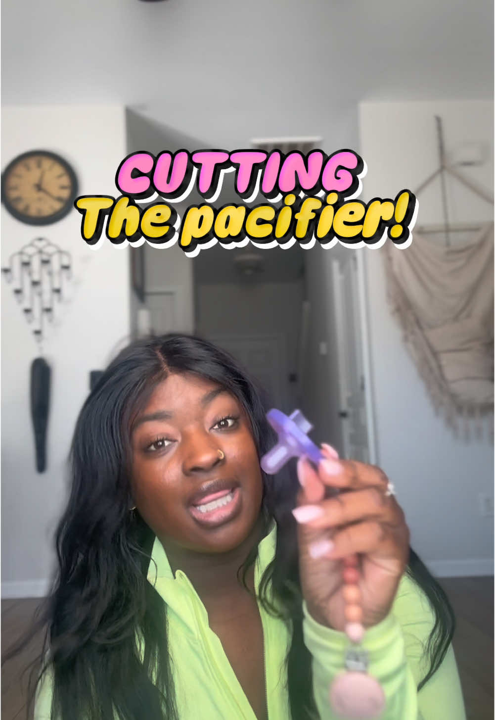 Round 2 of saying goodbye to the pacifier—thanks to the grandparents for bringing it back! 😅 But this time, I’m cutting it for good! ✂️🤣 #fyp #foryoupage #foryou 