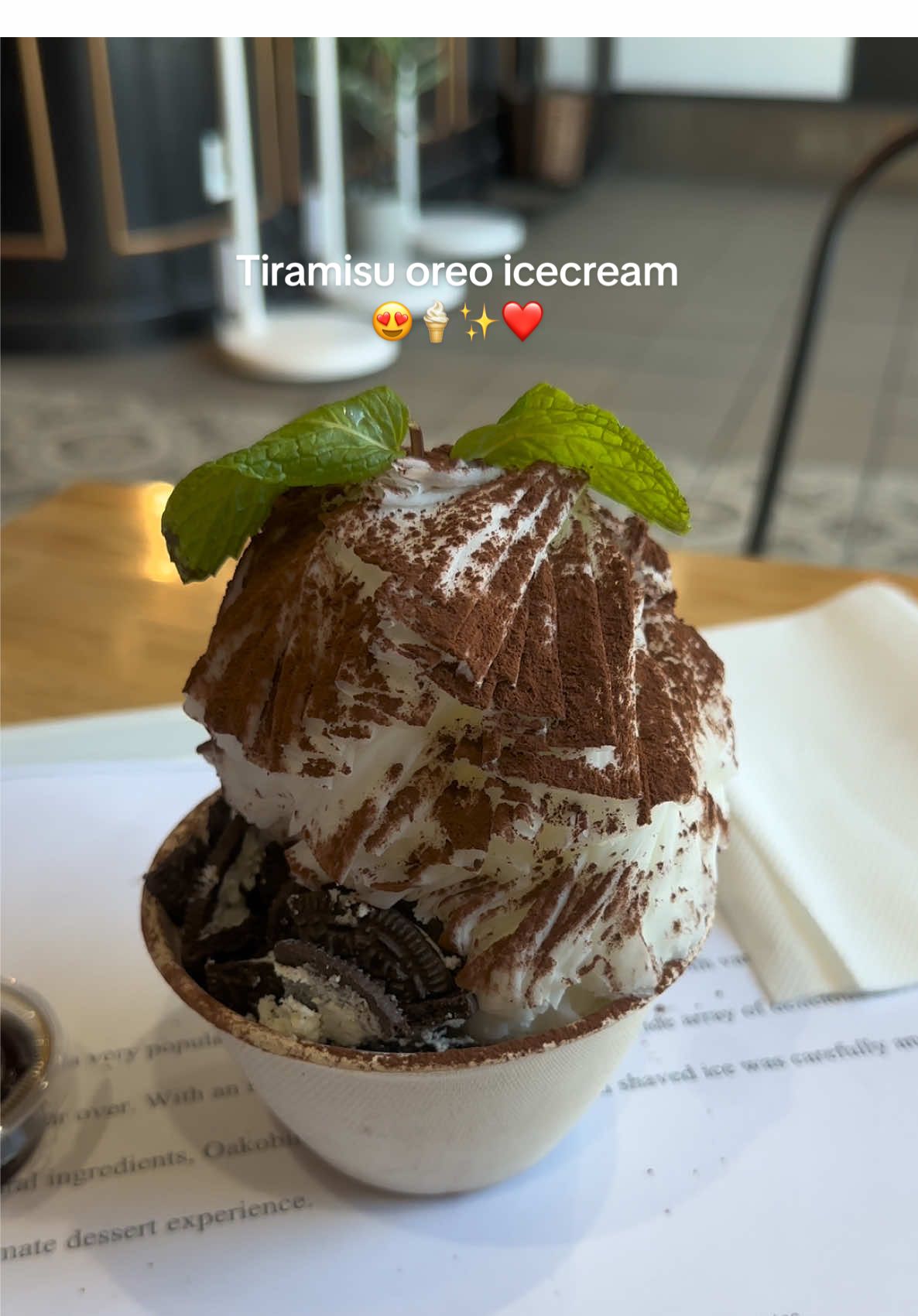 Korean icecream 🍦💖 #koreanicecream #oakobing #icecream 