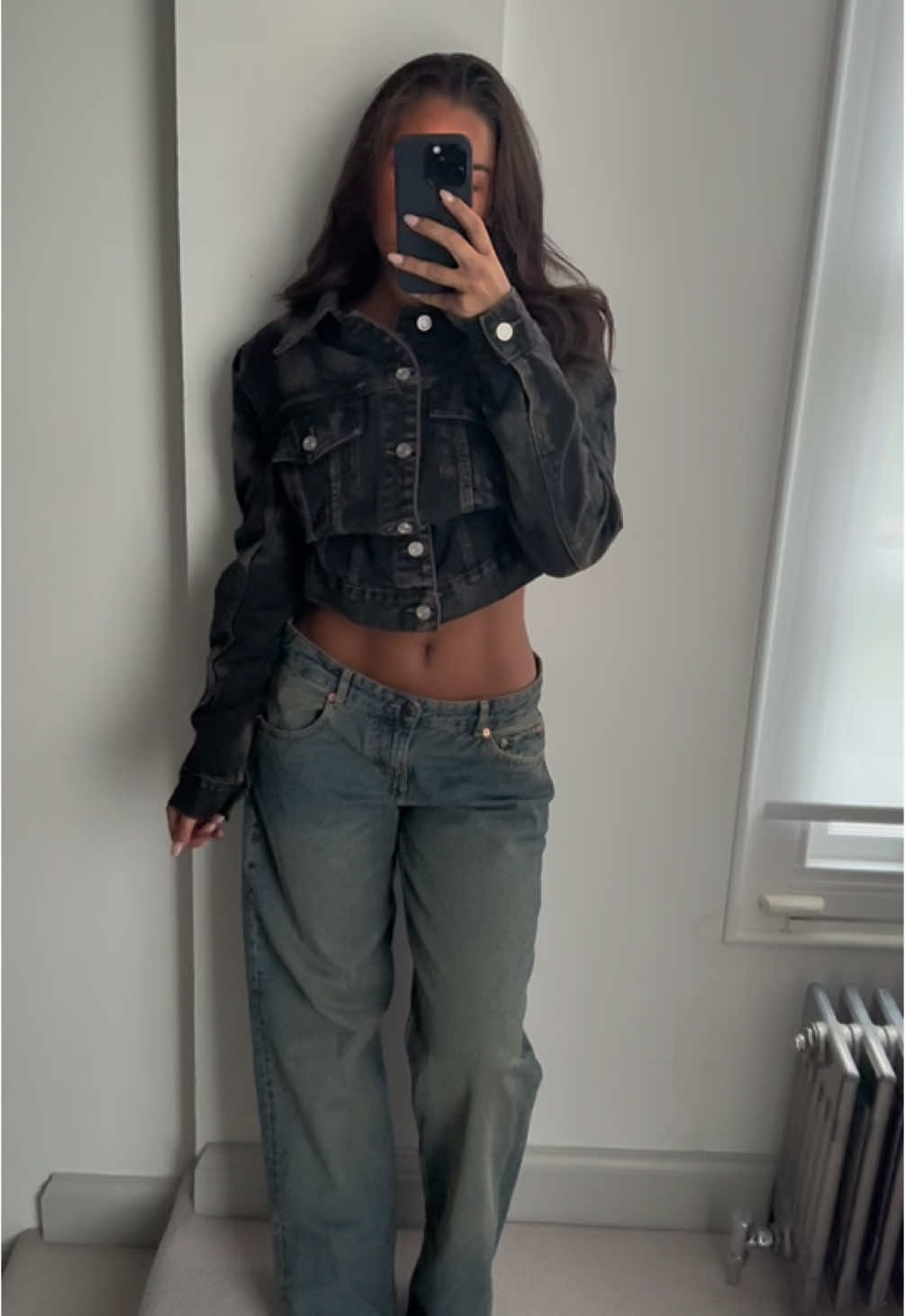 fit check #OTTD #fitcheck #doubledenim #denimoutfit #outfitinspo #fyp 