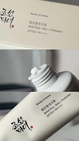 The Beauty of Joseon Relief Sun: Rice + Probiotics SPF 50+ PA++++ has quickly become a favorite of mine! It’s lightweight, absorbs easily, and leaves no white cast, making it perfect for everyday use. The formula is packed with 30% rice extract, which deeply hydrates and brightens, while probiotics help strengthen the skin barrier and soothe irritation. It feels more like skincare than sunscreen, giving my skin a healthy, dewy glow while providing excellent sun protection.  @beautyofjoseon_official  . . . #beautyofjoseon #beautyofjoseonsunscreen #sunscreen #spf #hyperpigmentation #review #skincare #koreanskincare #ugc #ugccreator #ugccreatoruk #beautyexample #ugcexample #ugcfaceless