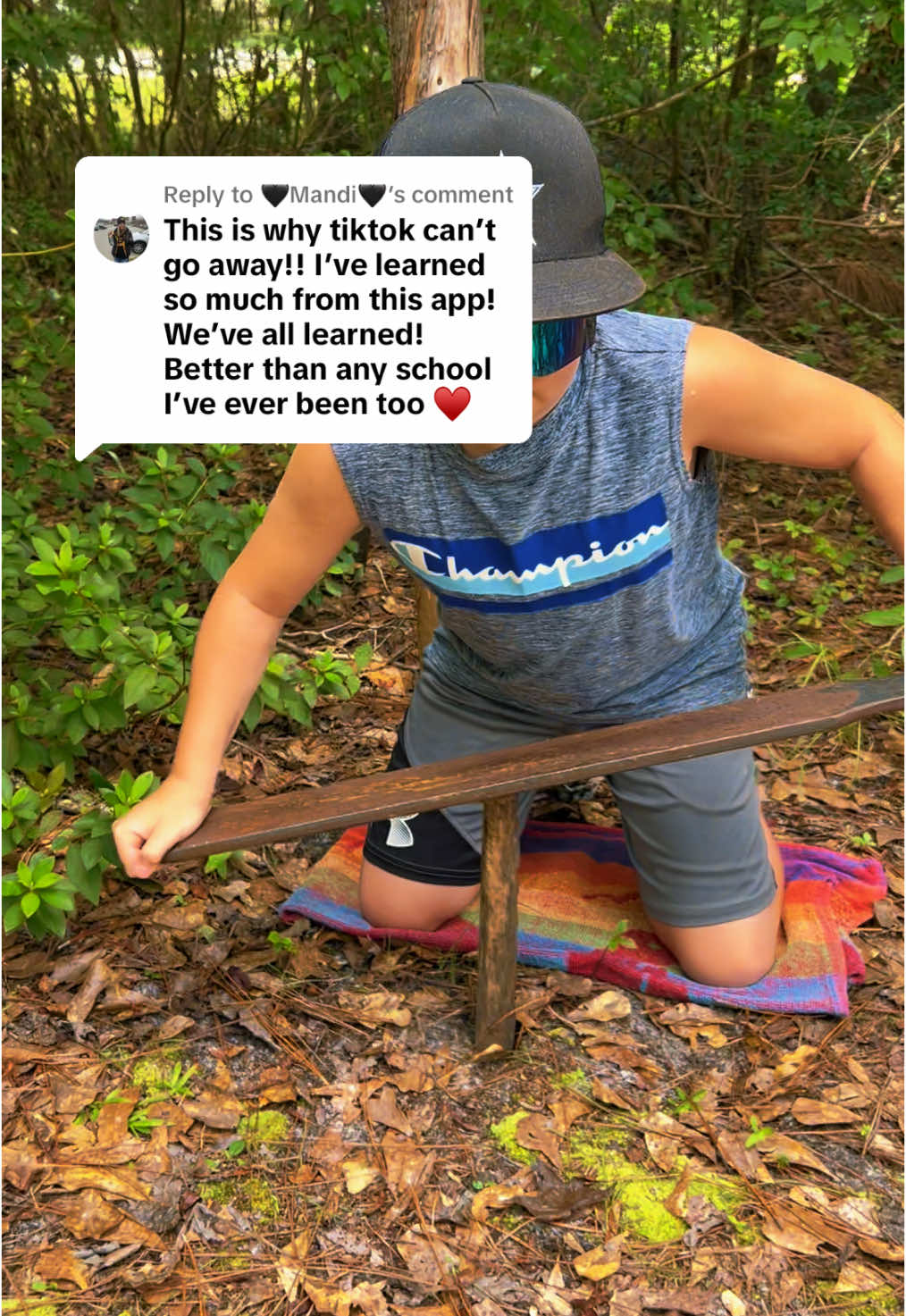 Replying to @🖤Mandi🖤 tell em #thankyou #learn #dontbantiktok #teach #DIY #life #class #tradition #beautiful #memories #family #Love #wormgrunting #fishingtip #fyp #fypシ #blessed #gruntingworms #fishing #howto #passiton #teachemyoung #tiktokbaby #tiktokban #keeptiktok 