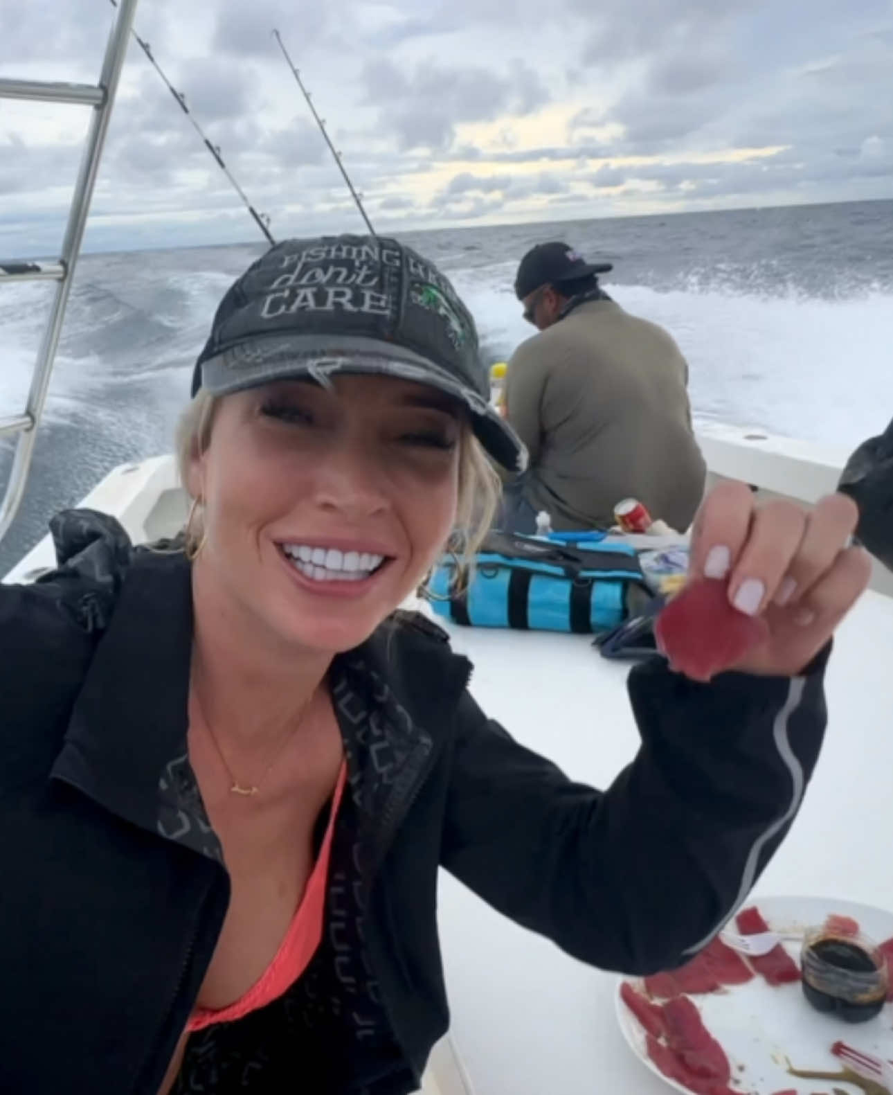 Fresh yellowfin tuna 🤤😍😍 #fishing #boat #fishingtrip #offshore 