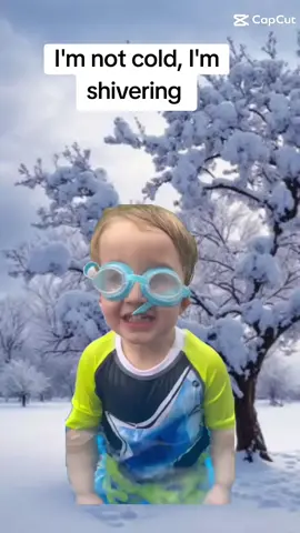Is it cold? no I'm  not cold #Meme #MemeCut #memenatal #CapCut #ukweather #snow #freezingweather #weather #january #wintervibes #Outdoors #weatherforecast 