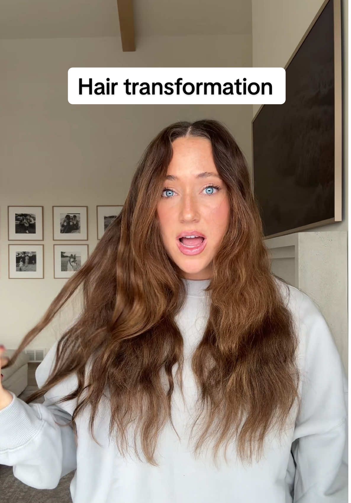 Sarah just dyed my hair at home and I just cut my own bangs haha 🥰 @Sarah Beeston 