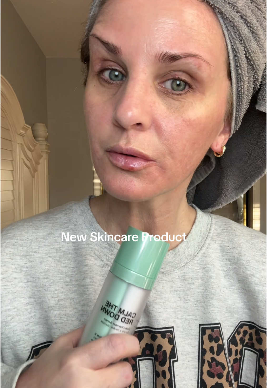 Meant to post earlier 🫠 @INNBEAUTY PROJECT - Calm the Red Down  #beauty #skincare #matureskin #fy #rednesscorrector  #innbeautyproject 