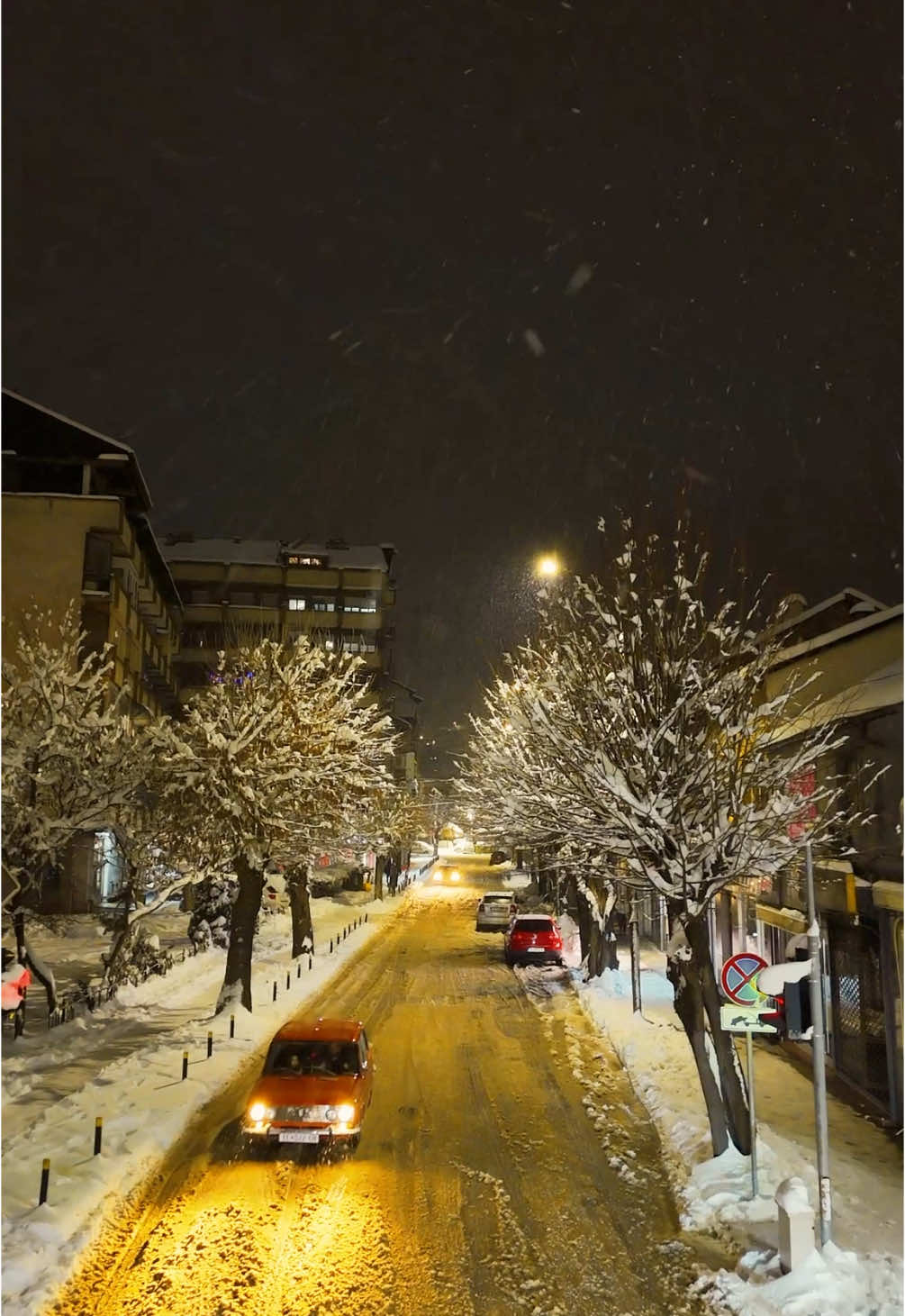 Tetova nën borë ❄️  #tetova #winter #snow 