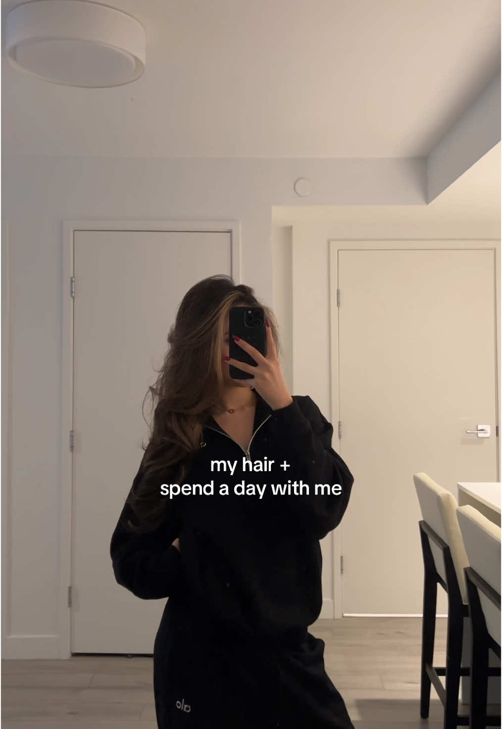 my hair + spend a day with me 🤍 @Olaplex @Alo Yoga @SmartSweets @LesserEvil Snacks @White Fox Boutique @Supergoop #Vlog #dayinthelife 