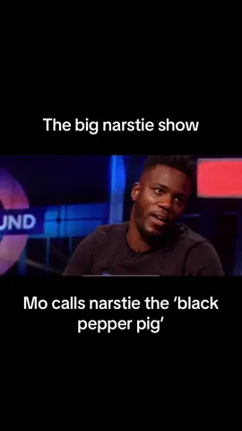 The big narstie show! Mo calls narstie the black peppa pig #bignarstie #show #mo #peppapig #comdey #funnytiktok #foryoupage❤️❤️ #fyp #viral_video #tv #edit 