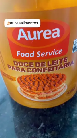 Um sabor sem igual esse doce de leite da Áurea tudo fica perfeito. #docedeleite #aurea #bolos #confeiteirasnotiktok #confeiteiras #grandeflorianopolis #sol_caseiros #kobrasol 