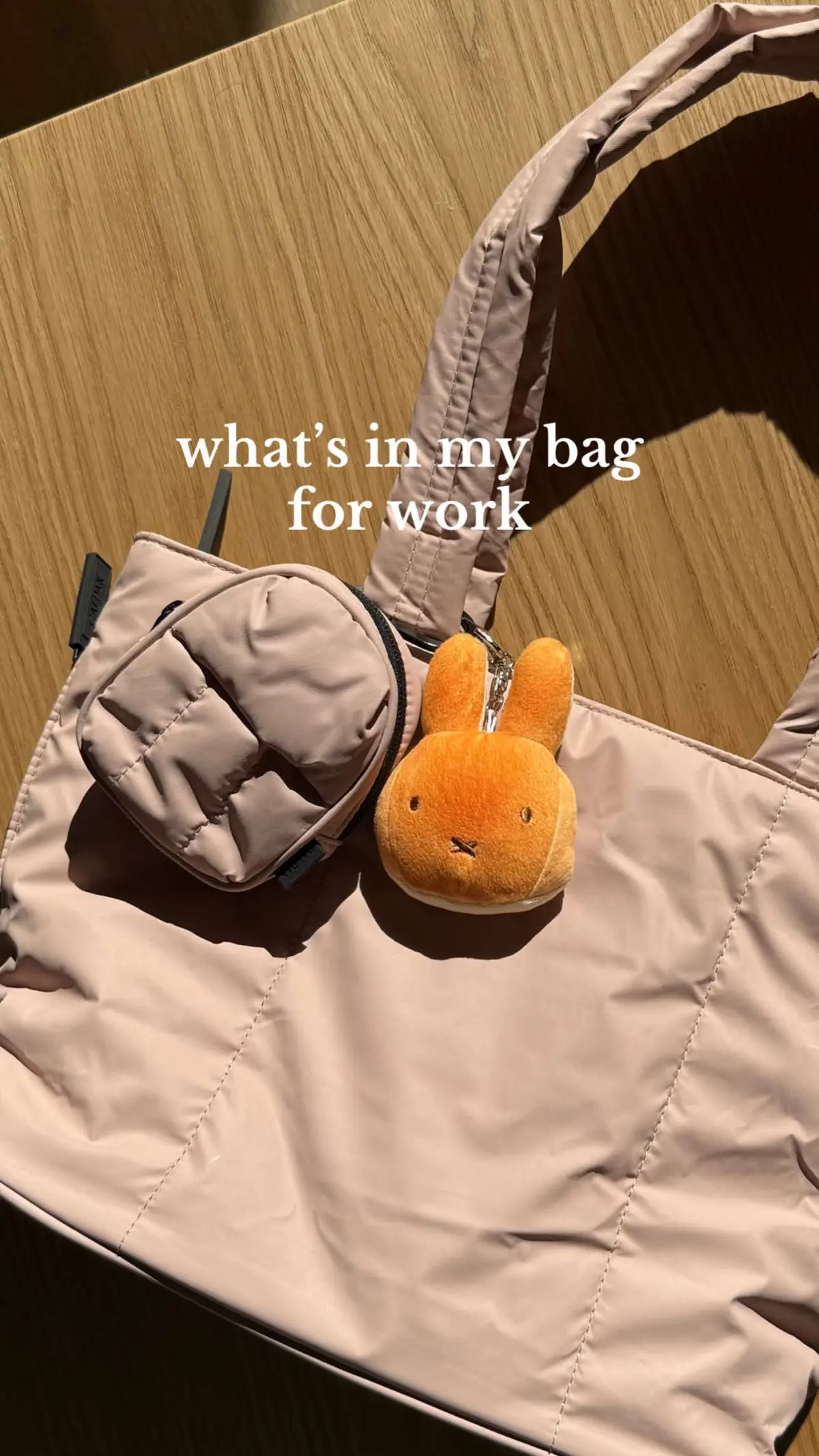 switched to the @CALPAK Travel Luka mini for work and I love her so much🥹🫶🏻 #whatsinmybag #workbag  