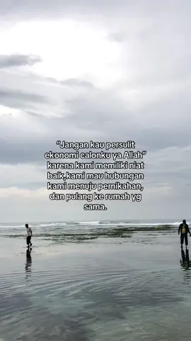 Kita usahakan bahagia itu dan pulang kerumah yg sama!!🫶🏻#fyp #fypシ゚ #foryou #menikah #beach @Ezzz 