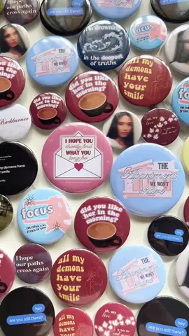 added more designs for y’all 🤩🧷 #fyp #NIKI #badge #lalalostyou #didyoulikeherinthemorning #paths #tawws #tacwm 