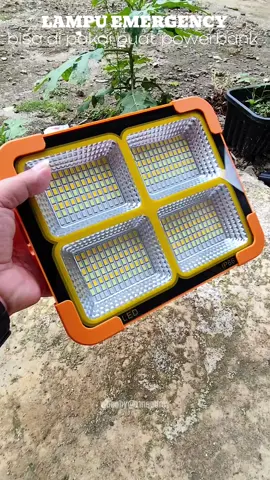 wajib punya 1 bos buat di rumah #lampusorot #lampuemergency #lampupowerbank #promoguncang 